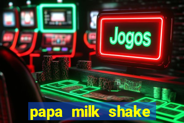 papa milk shake click jogos